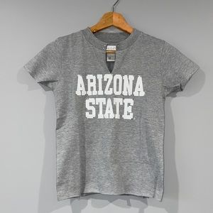 Arizona State Game Day Women’s Raw-Hem Rhinestone Top NWOT